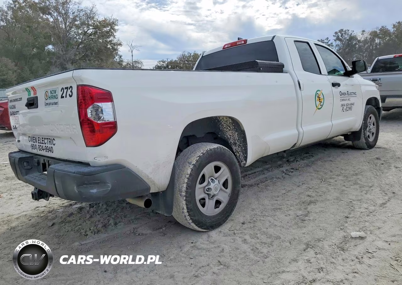 2021 Toyota Tundra Double Cab Sr VIN:5TFCY5F14MX027931 - 3