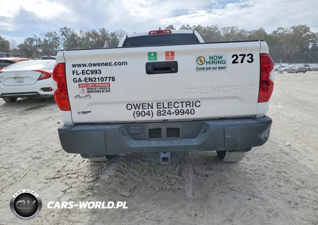 2021 Toyota Tundra Double Cab Sr VIN:5TFCY5F14MX027931 - 6