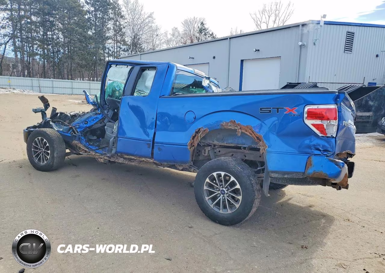 2012 Ford F150 Super Cab VIN:1FTFX1EF3CKE22037 - 2