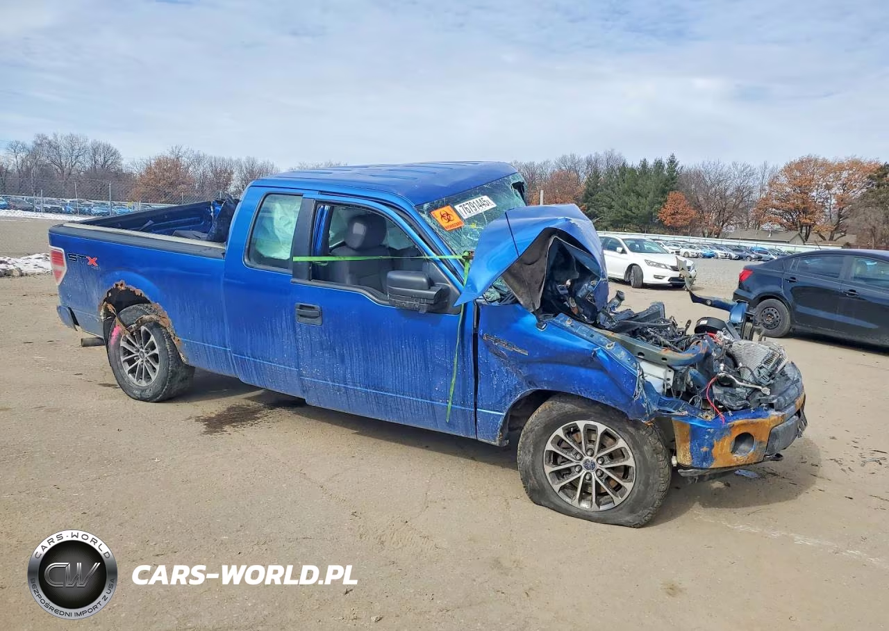 2012 Ford F150 Super Cab VIN:1FTFX1EF3CKE22037 - 4