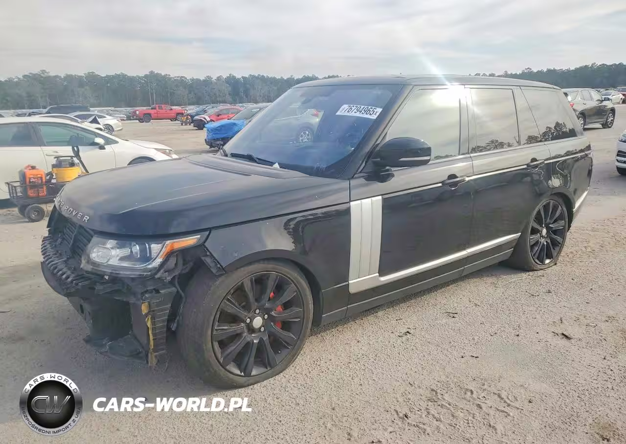 2016 Land Rover Range Rover Hse