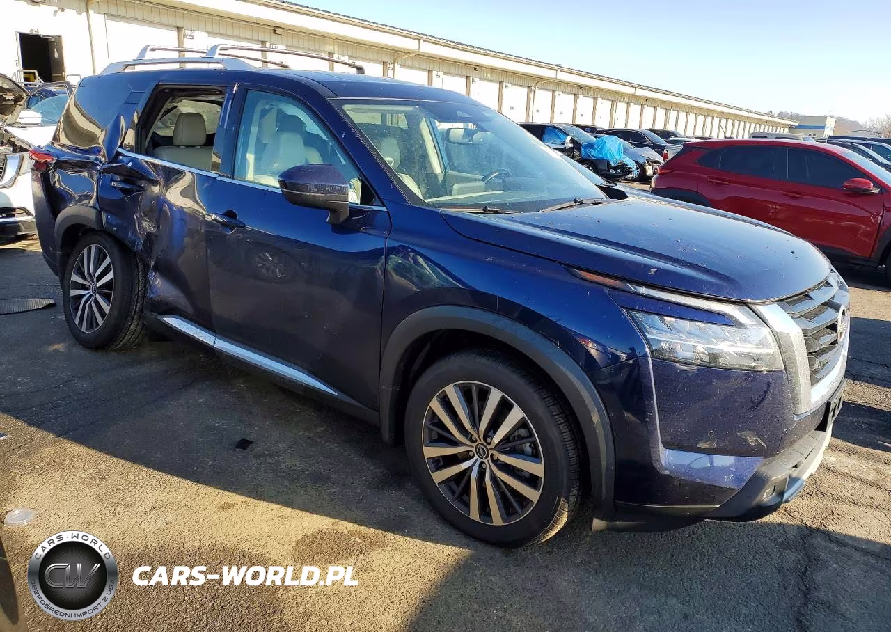2022 Nissan Pathfinder Platinum VIN:5N1DR3DJ6NC258858 - 4