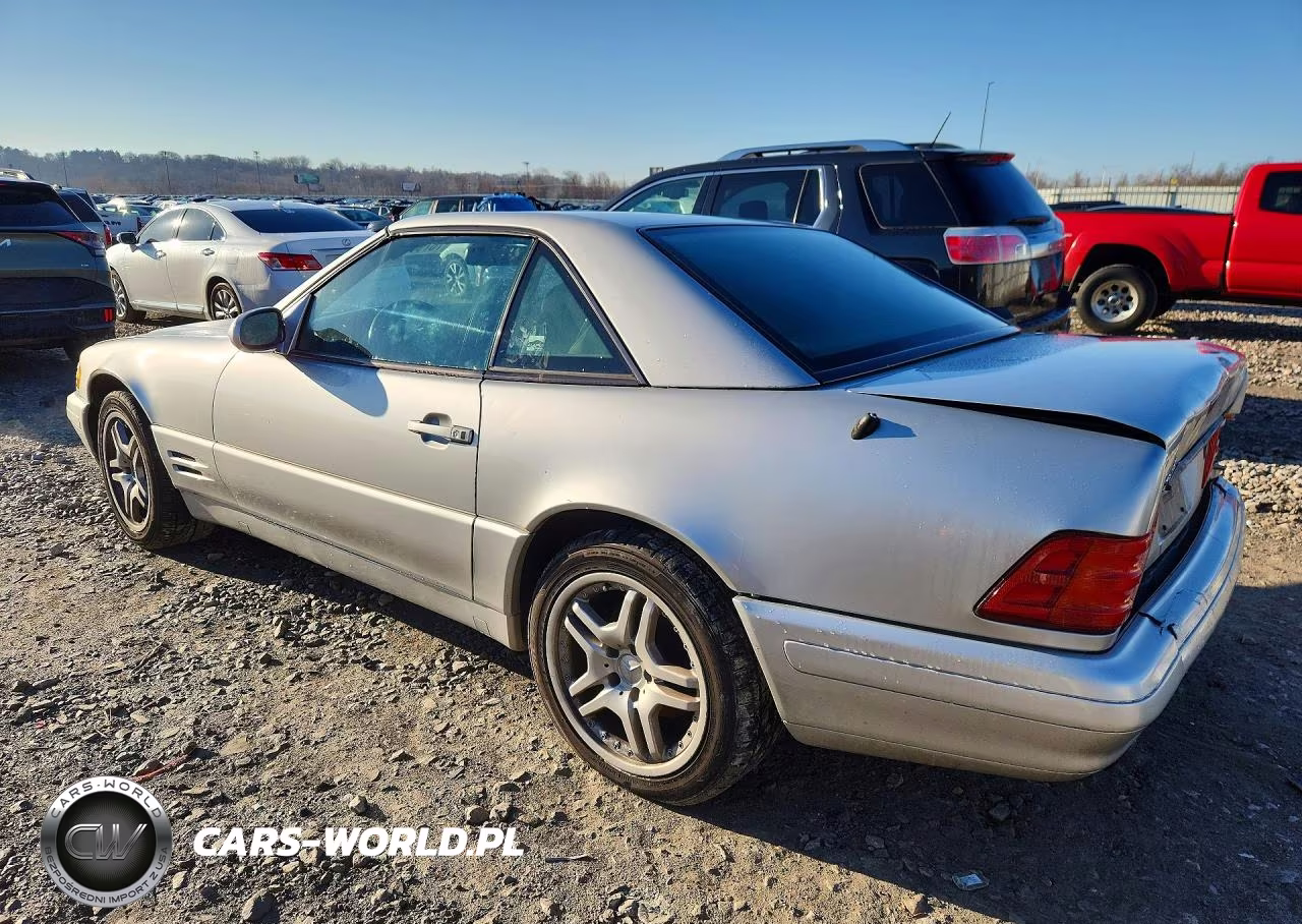 1999 Mercedes-Benz Sl 500 VIN:WDBFA68F7XF186287 - 2