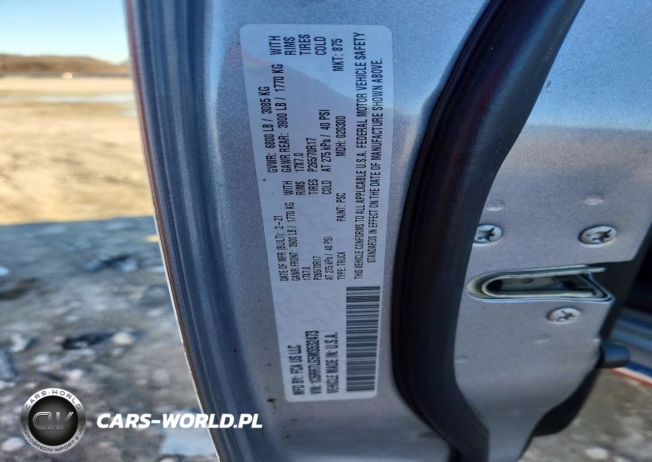 2021 Ram 1500 Classic Slt VIN:1C6RR7LG5MS532473 - 12