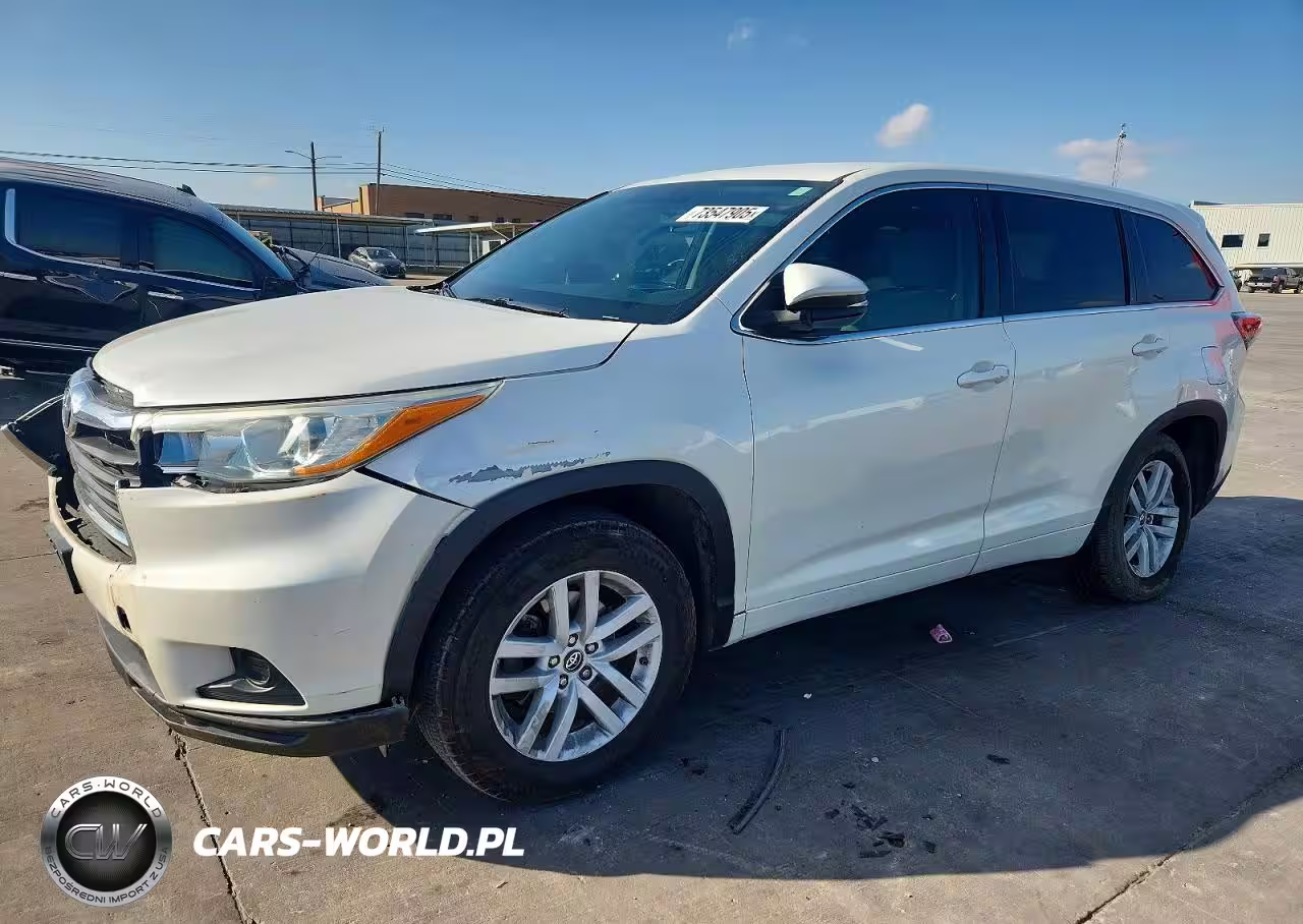 2016 Toyota Highlander Le