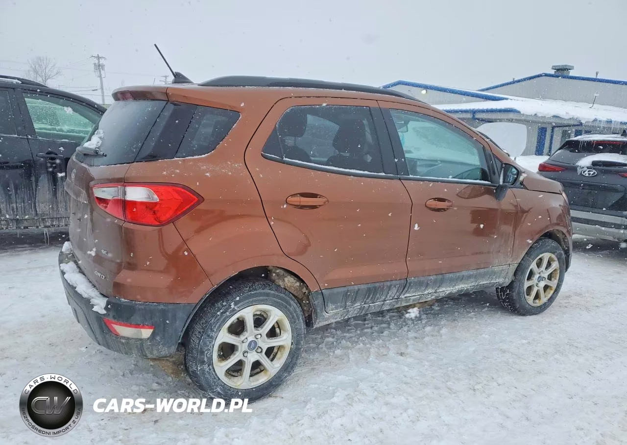 2020 Ford Ecosport Se VIN:MAJ6S3GL3LC326034 - 3