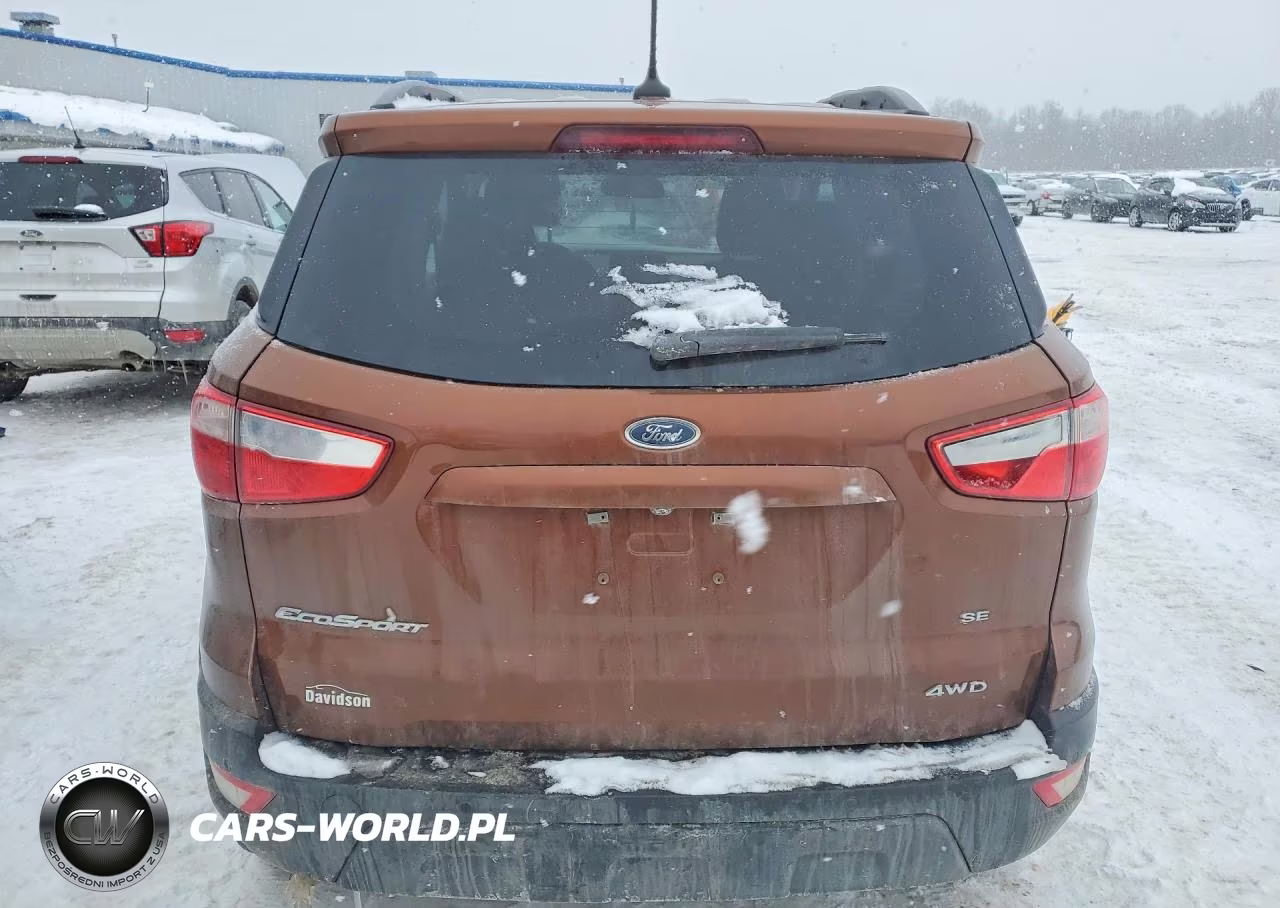 2020 Ford Ecosport Se VIN:MAJ6S3GL3LC326034 - 6