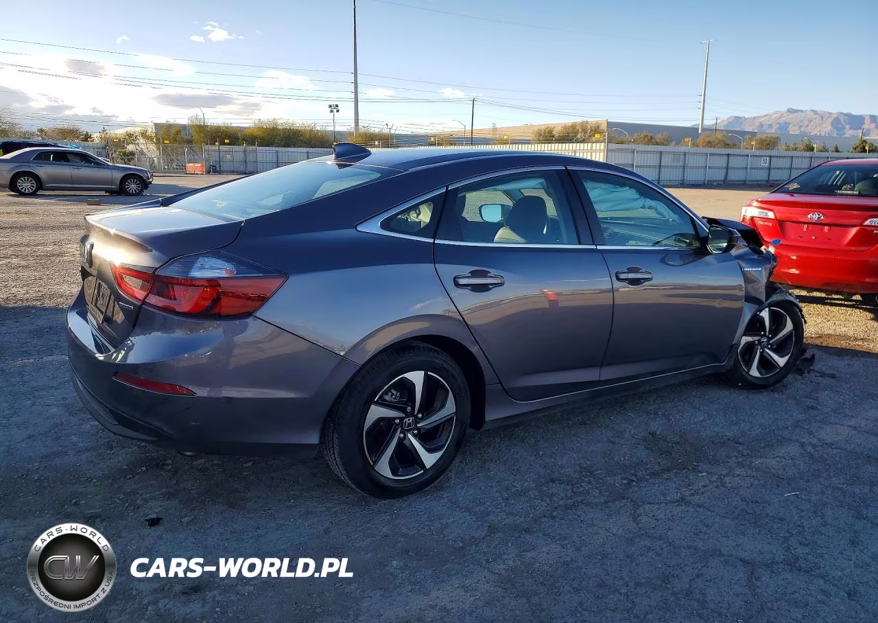 2021 Honda Insight Ex VIN:19XZE4F57ME009133 - 3