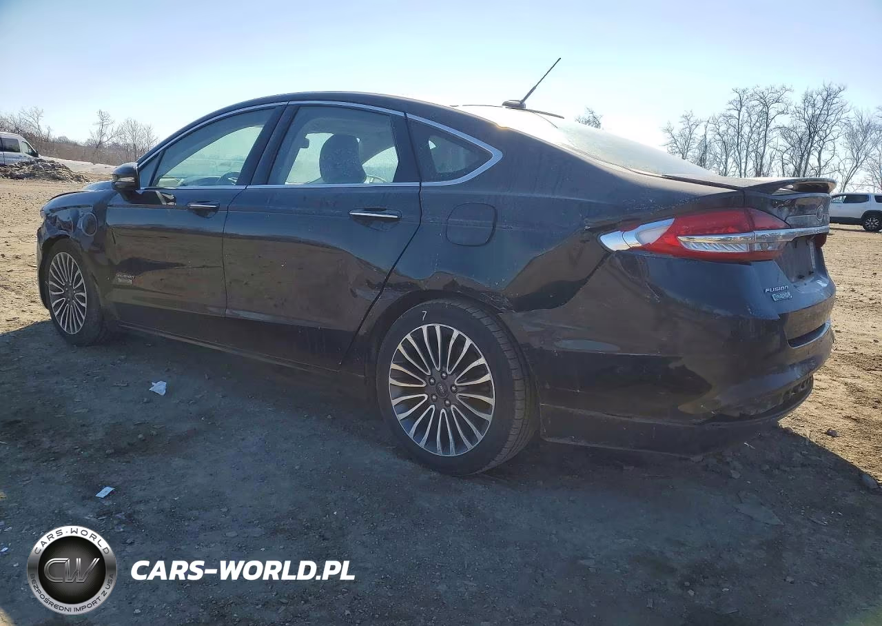 2017 Ford Fusion Titanium Phev VIN:3FA6P0SU0HR175694 - 2