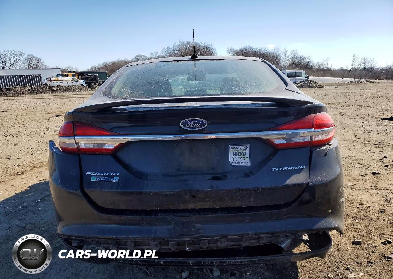 2017 Ford Fusion Titanium Phev VIN:3FA6P0SU0HR175694 - 6