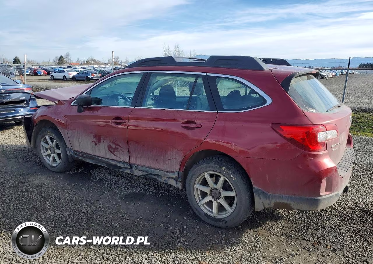 2017 Subaru Outback 2.5I VIN:4S4BSAAC4H3200662 - 2
