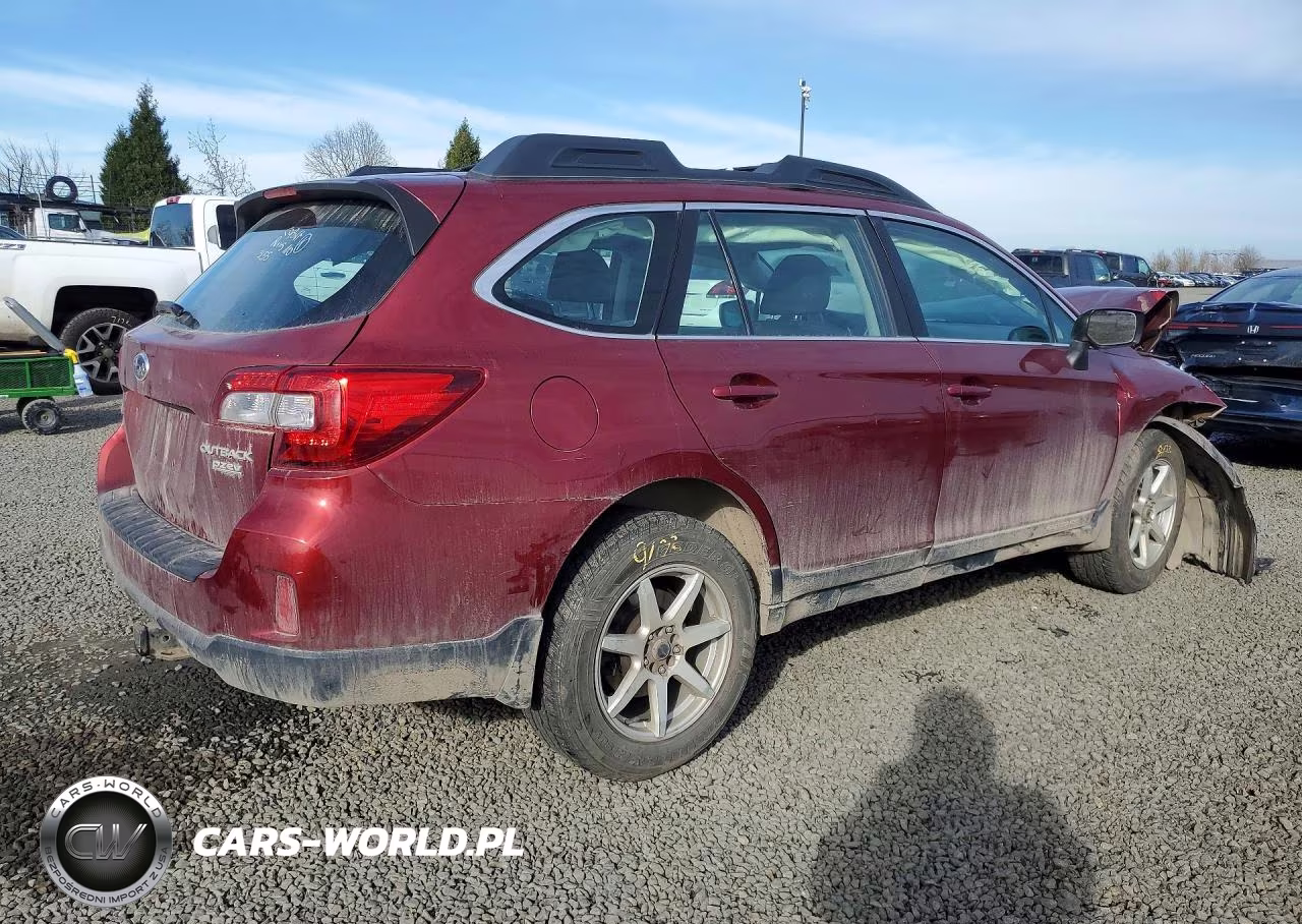 2017 Subaru Outback 2.5I VIN:4S4BSAAC4H3200662 - 3