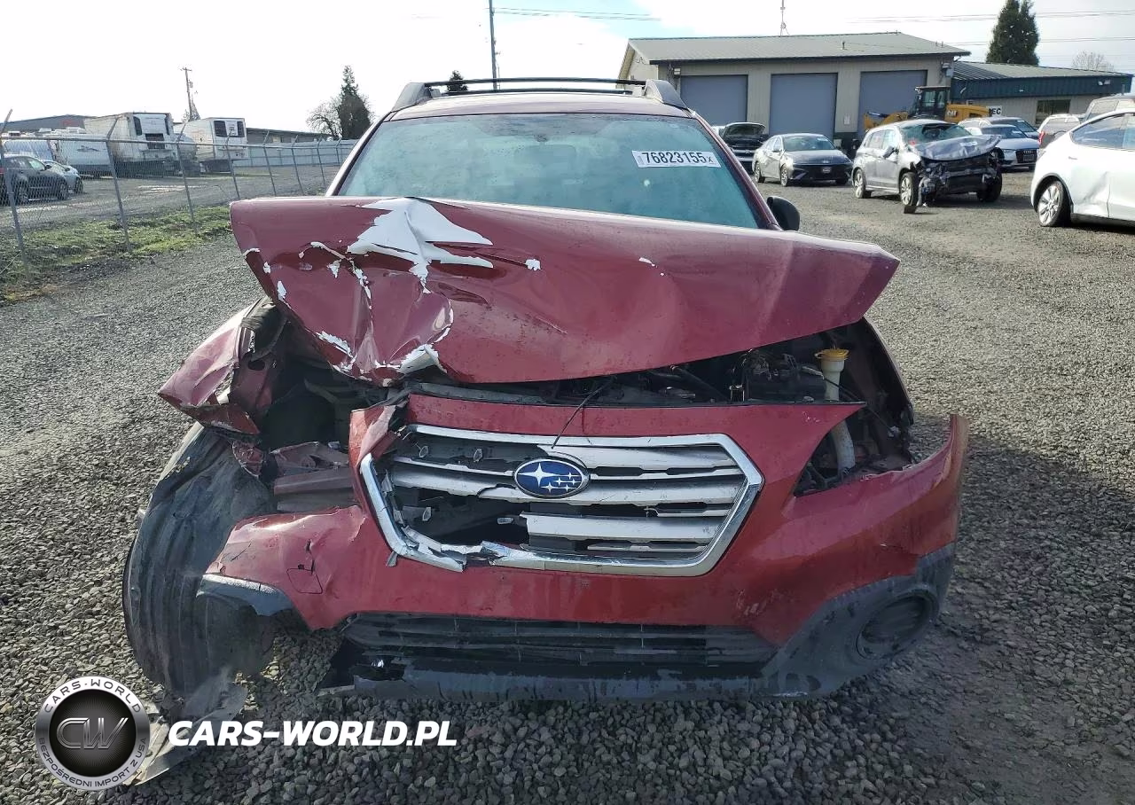 2017 Subaru Outback 2.5I VIN:4S4BSAAC4H3200662 - 5
