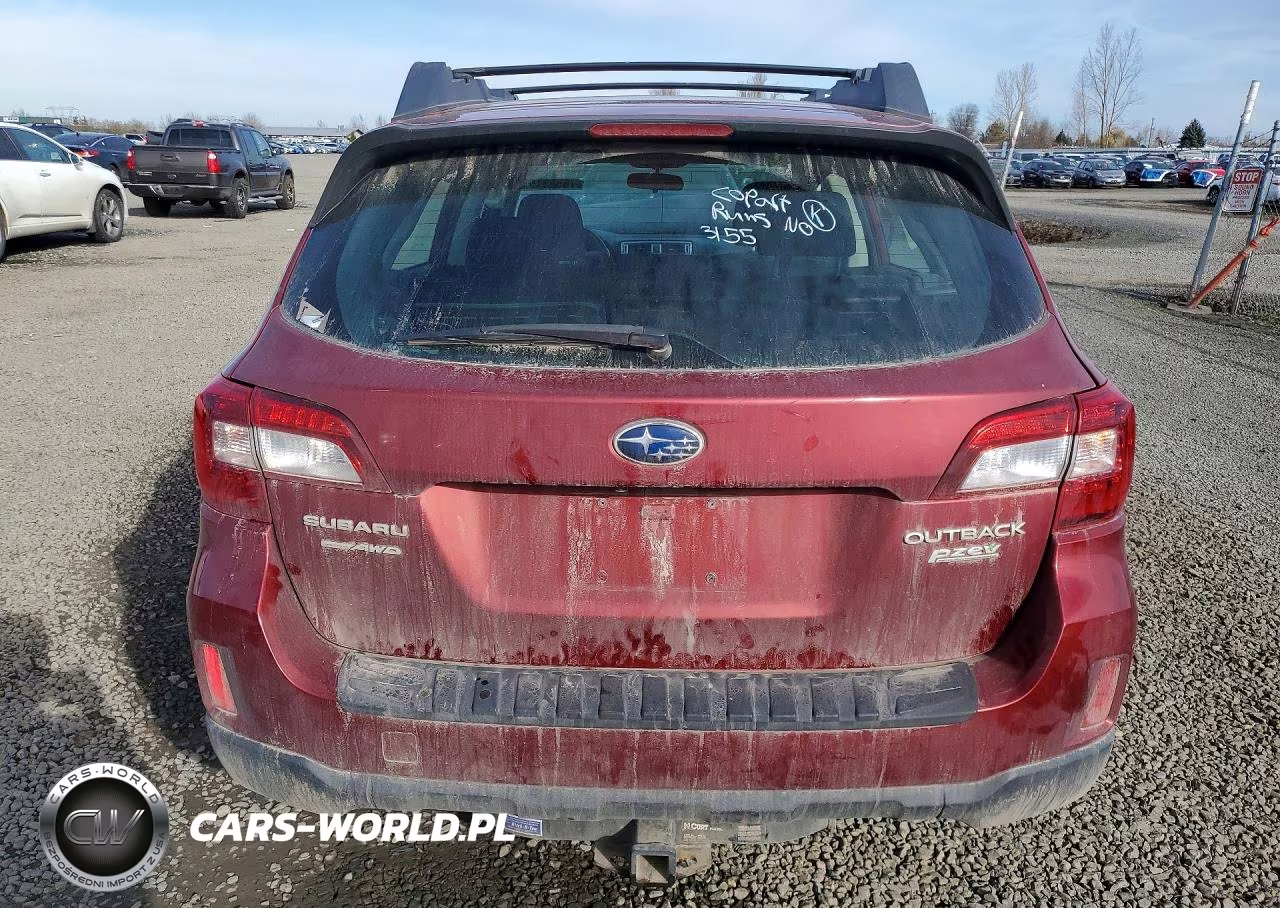 2017 Subaru Outback 2.5I VIN:4S4BSAAC4H3200662 - 6