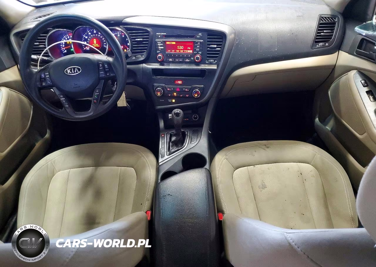 2011 Kia Optima Lx VIN:KNAGM4A75B5134964 - 8