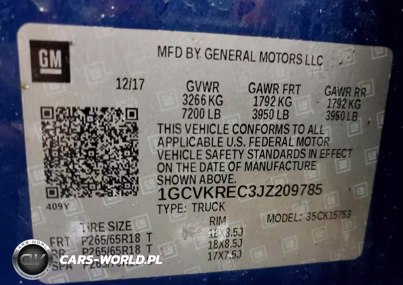 2018 Chevrolet Silverado K1500 Lt VIN:1GCVKREC3JZ209785 - 12