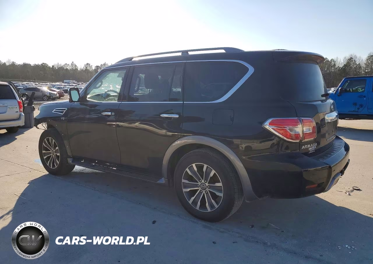 2019 Nissan Armada Sl VIN:JN8AY2ND9K9092748 - 2