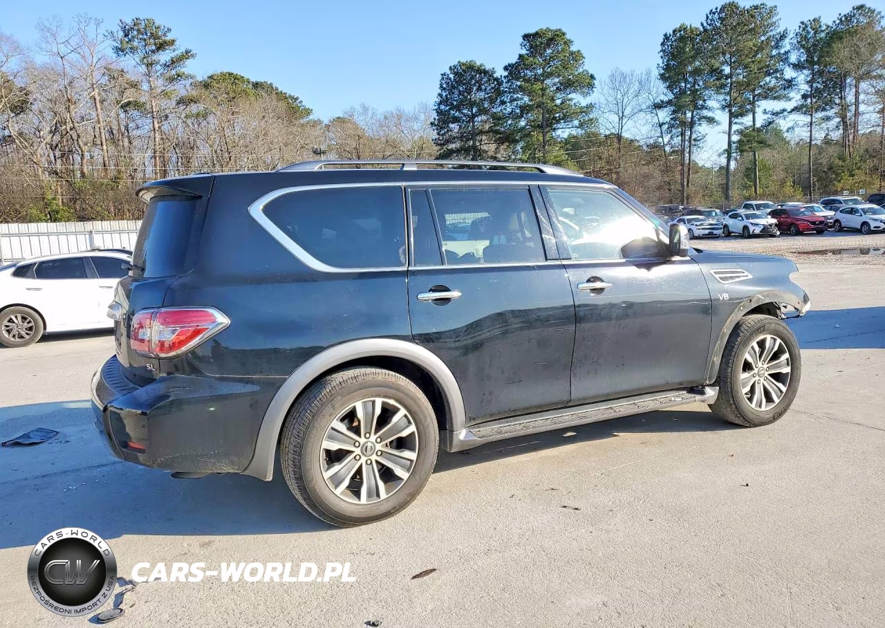 2019 Nissan Armada Sl VIN:JN8AY2ND9K9092748 - 3