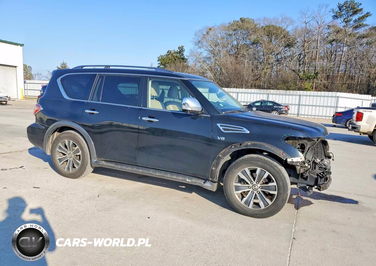2019 Nissan Armada Sl VIN:JN8AY2ND9K9092748 - 4