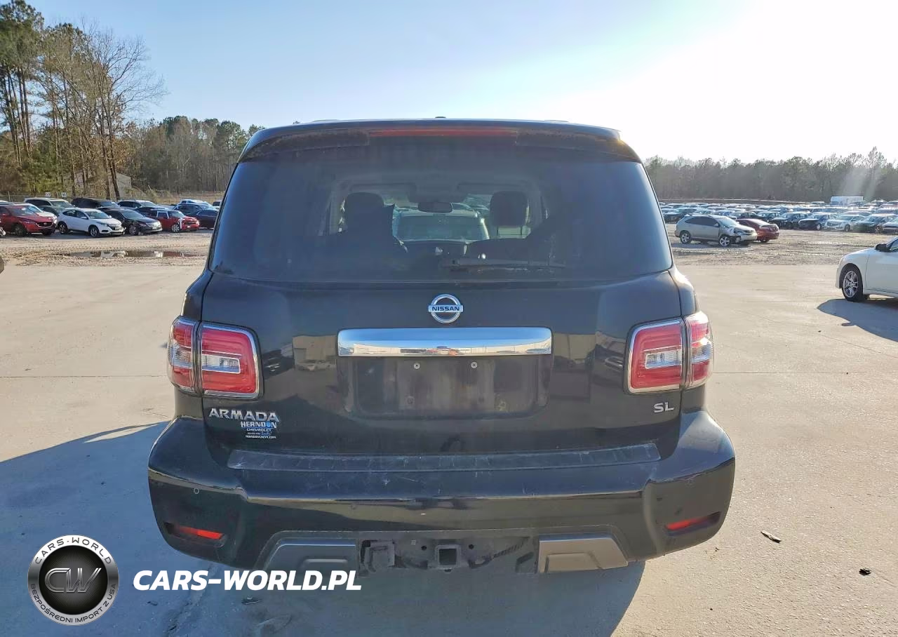 2019 Nissan Armada Sl VIN:JN8AY2ND9K9092748 - 6