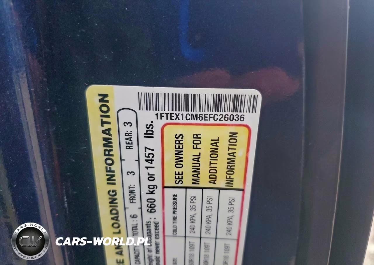 2014 Ford F150 Super Cab VIN:1FTEX1CM6EFC26036 - 12