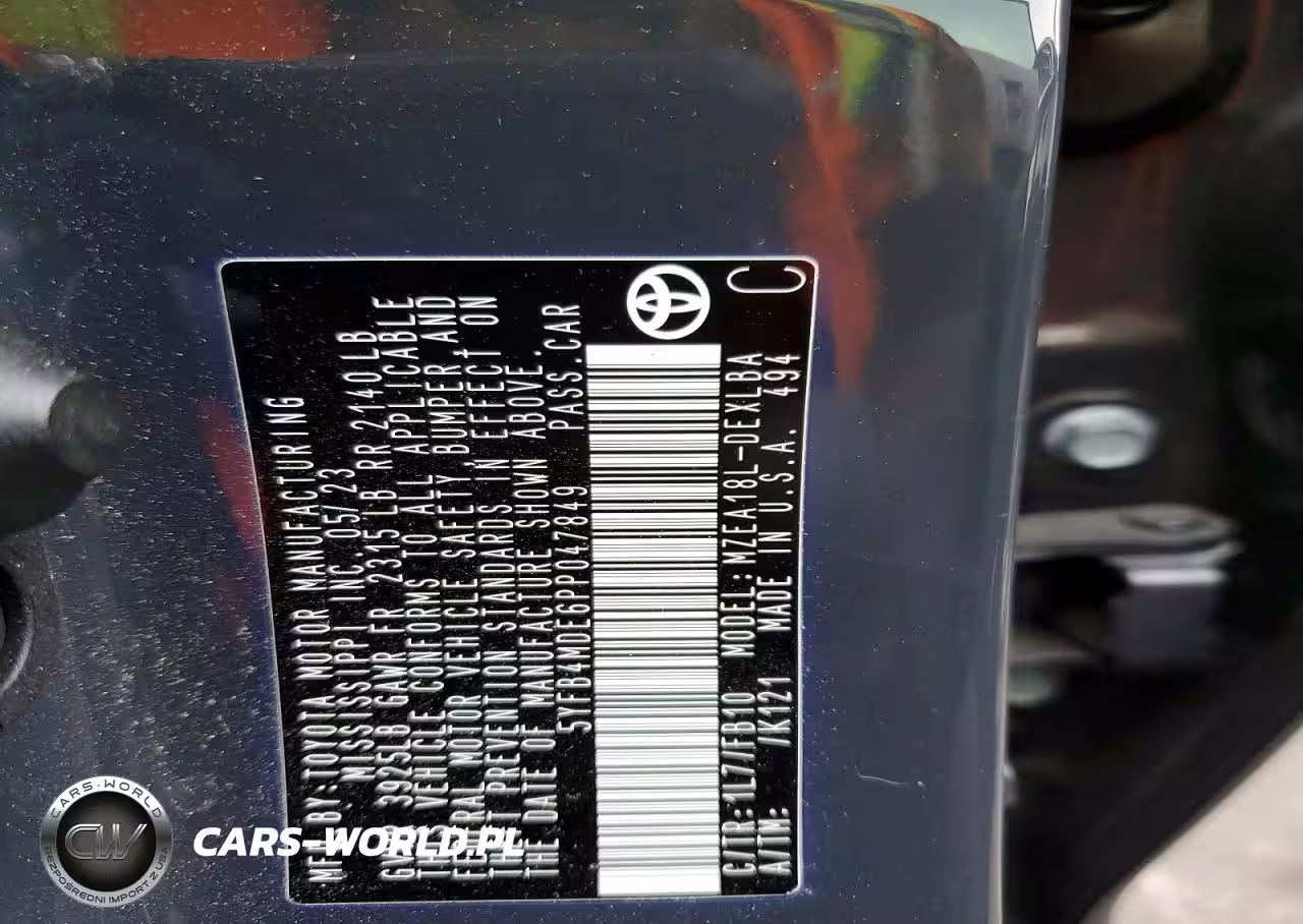 2023 Toyota Corolla Le VIN:5YFB4MDE6PP047849 - 12