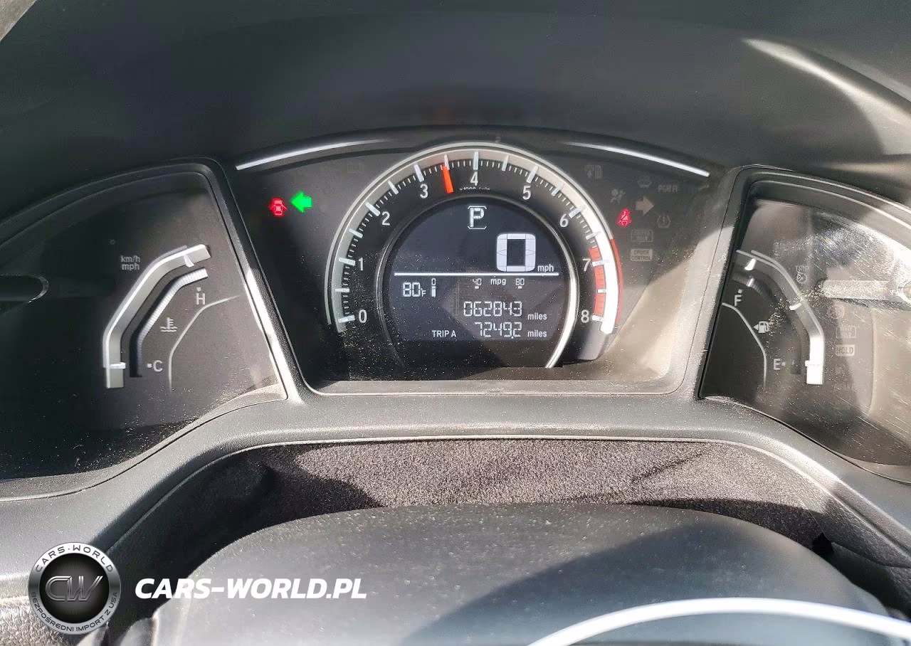 2016 Honda Civic Lx VIN:2HGFC4B09GH313755 - 9