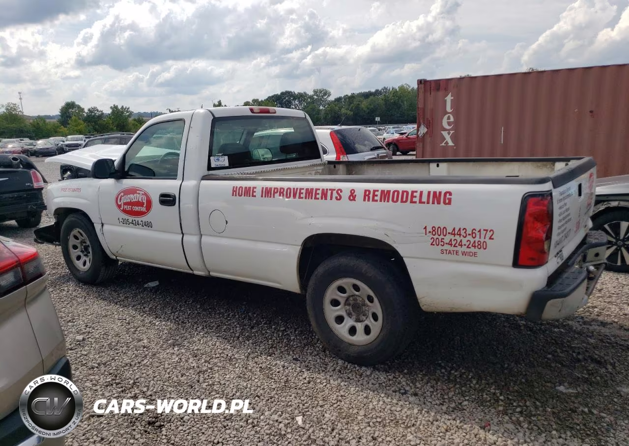 2007 Chevrolet Silverado C1500 Classic VIN:3GCEC14X47G257257 - 2