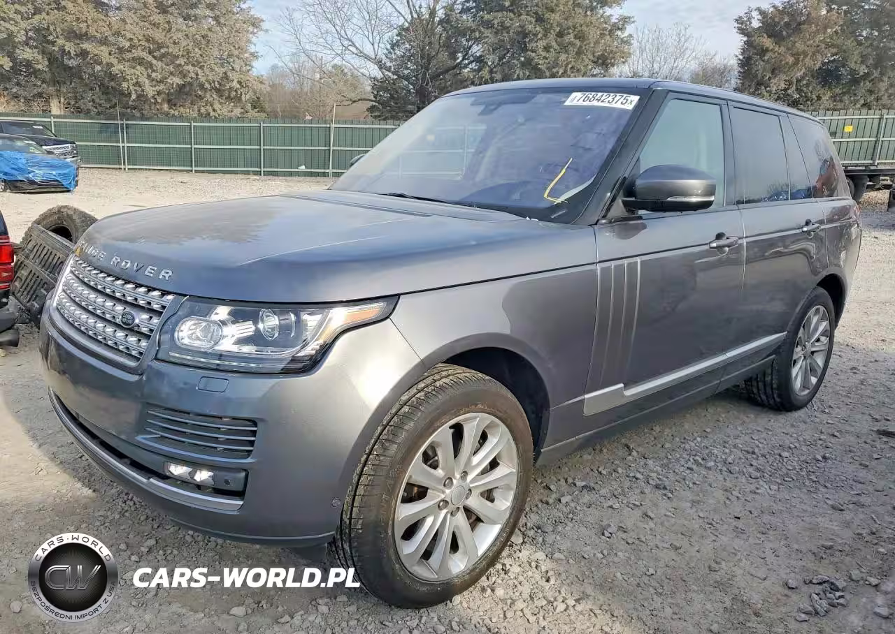 2016 Land Rover Range Rover Hse