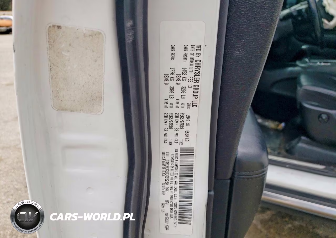 2013 Dodge Durango Crew VIN:1C4RDHDG2DC665200 - 13