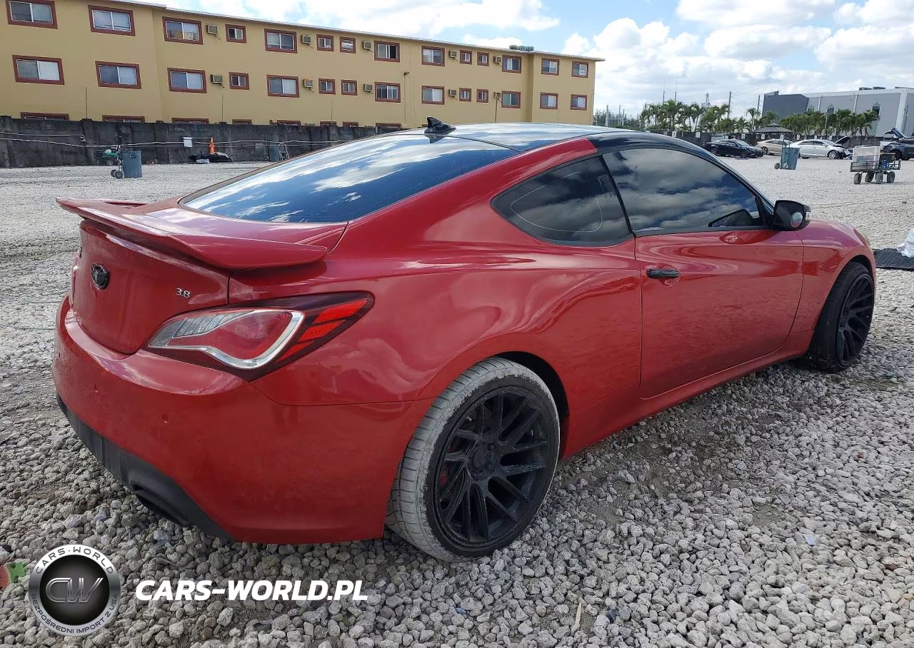 2015 Hyundai Genesis Coupe VIN:KMHHU6KJ7FU121864 - 3