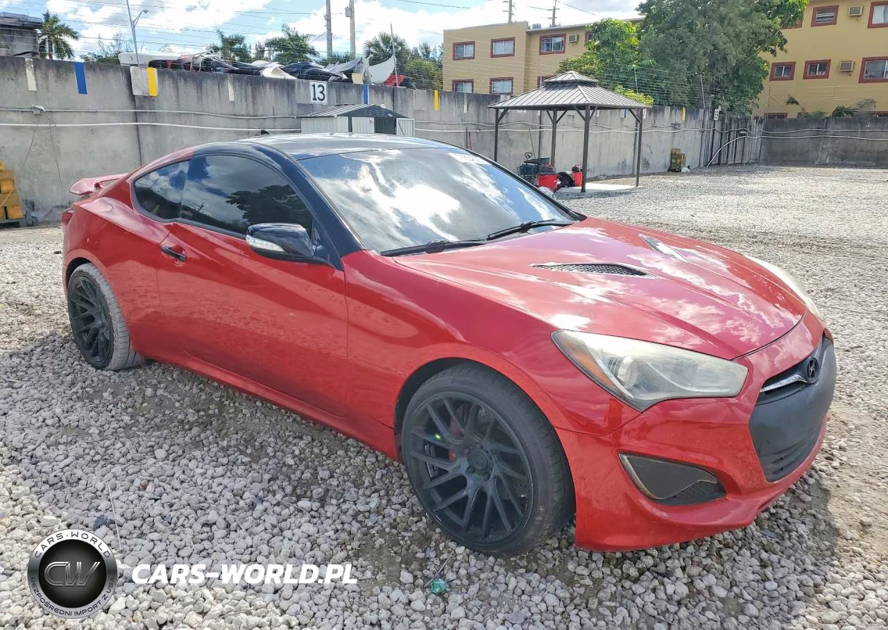 2015 Hyundai Genesis Coupe VIN:KMHHU6KJ7FU121864 - 4