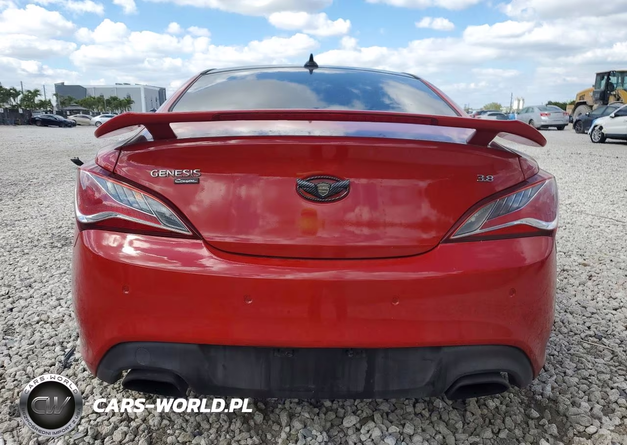 2015 Hyundai Genesis Coupe VIN:KMHHU6KJ7FU121864 - 6