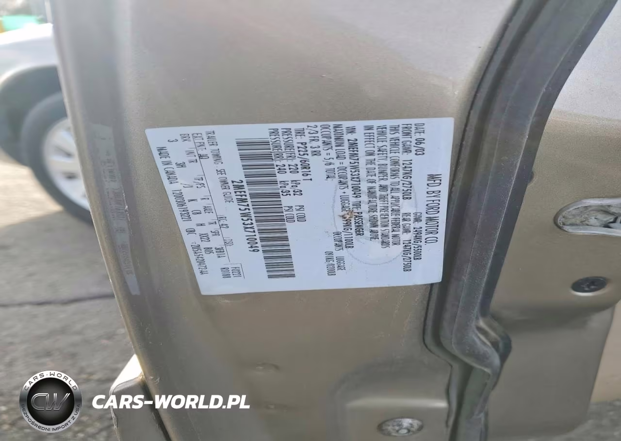2003 Mercury Grand Marquis Ls VIN:2MEFM75W53X710049 - 12