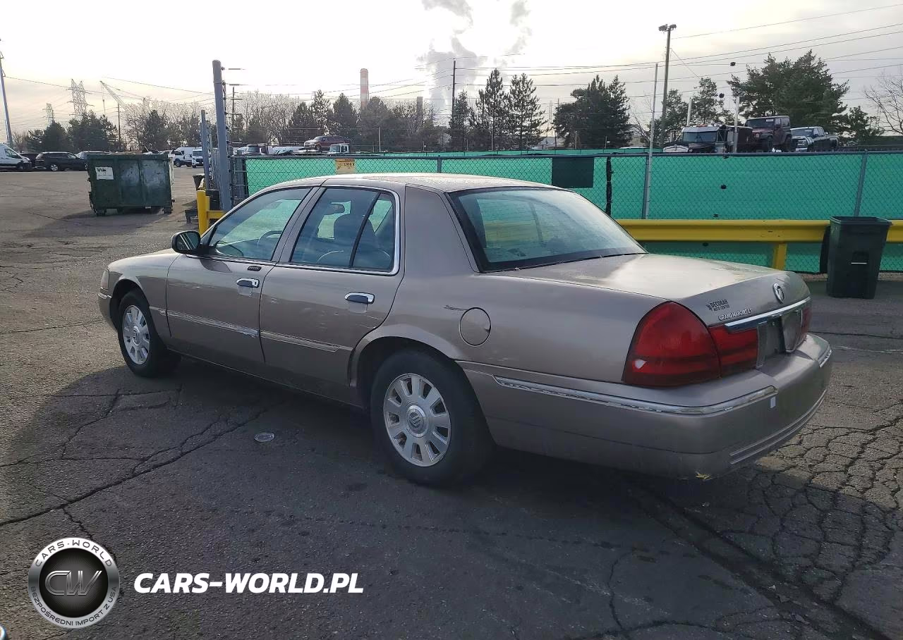 2003 Mercury Grand Marquis Ls VIN:2MEFM75W53X710049 - 2