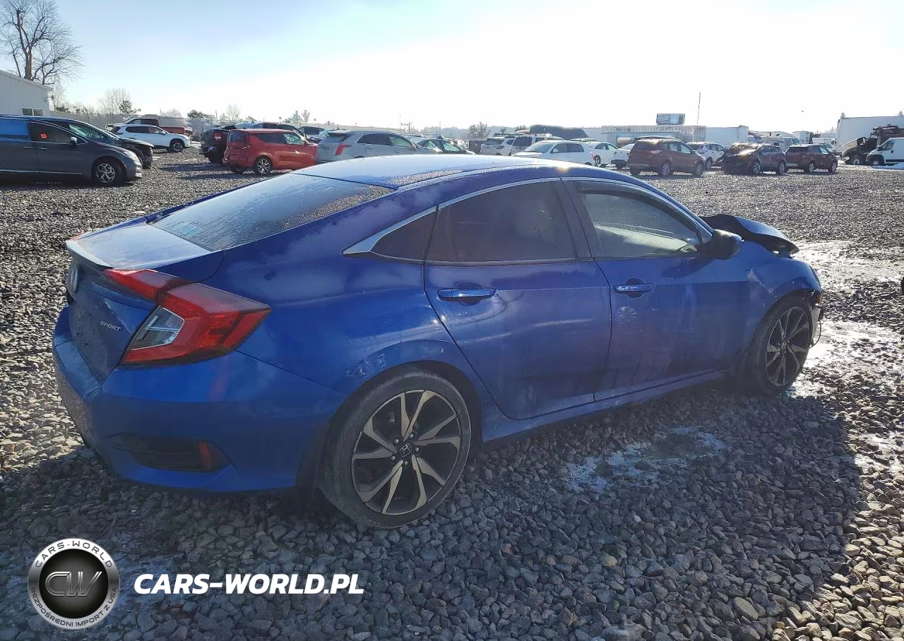 2020 Honda Civic Sport VIN:2HGFC2F82LH528439 - 3