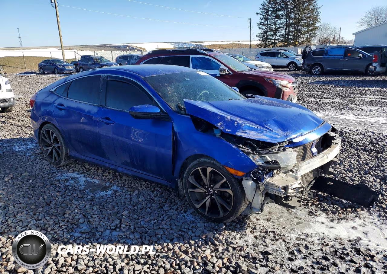 2020 Honda Civic Sport VIN:2HGFC2F82LH528439 - 4