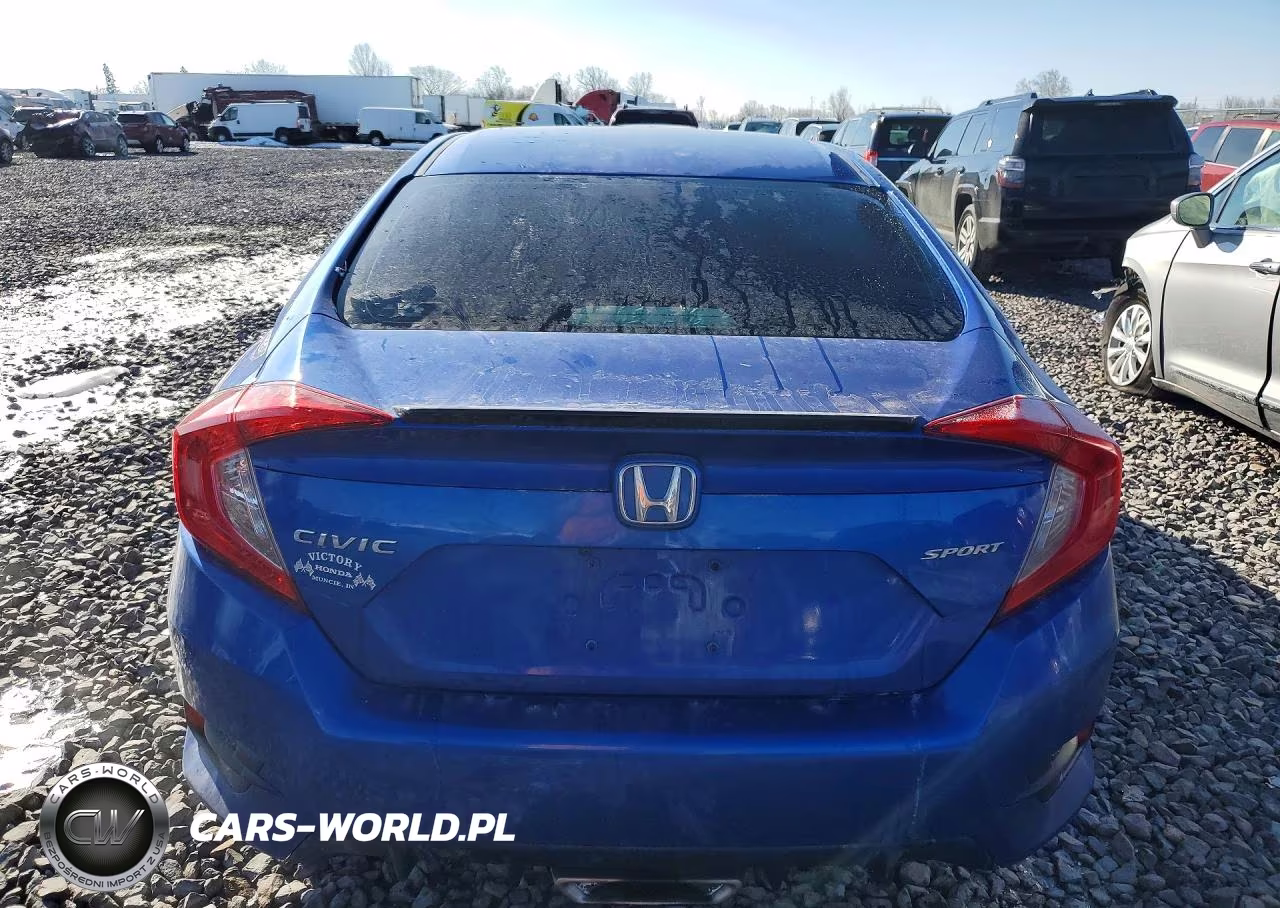 2020 Honda Civic Sport VIN:2HGFC2F82LH528439 - 6
