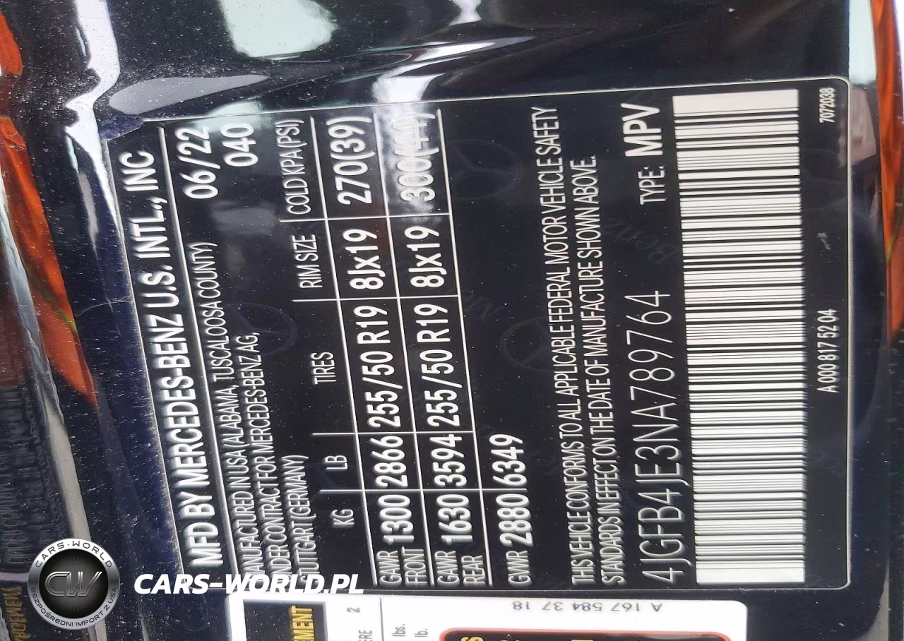 2022 Mercedes-Benz Gle 350 VIN:4JGFB4JE3NA789764 - 13