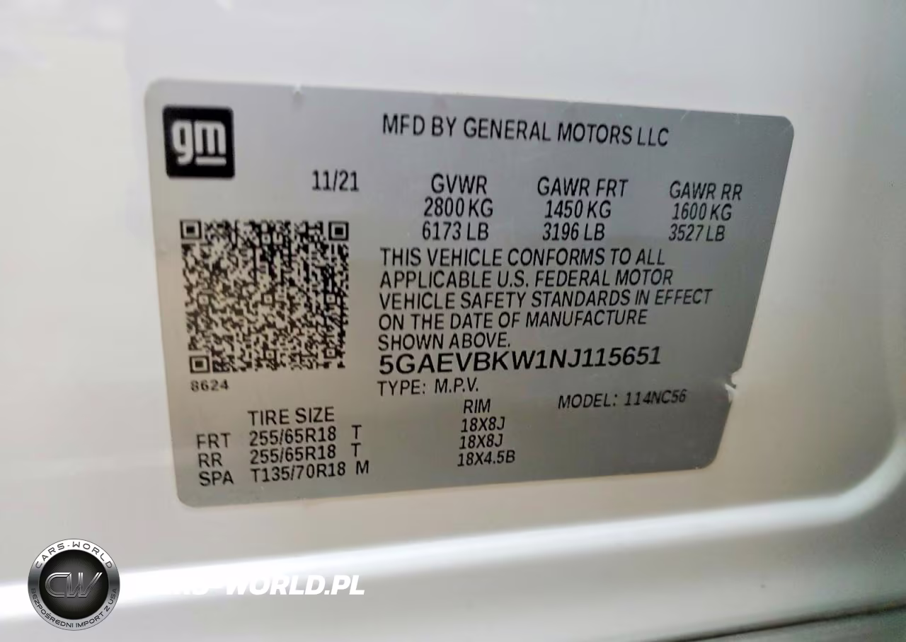 2022 Buick Enclave Premium VIN:5GAEVBKW1NJ115651 - 13