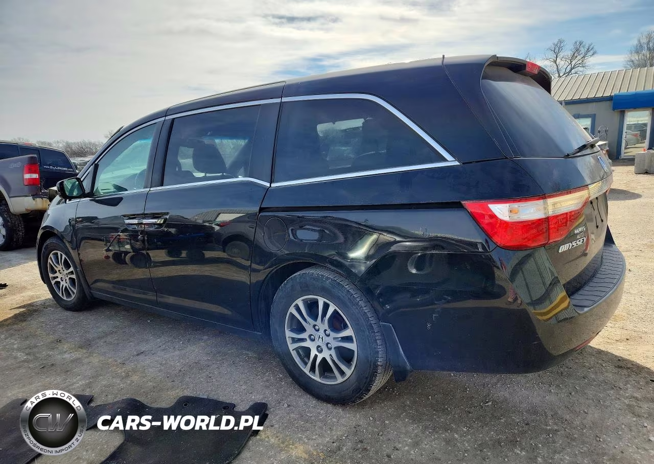 2013 Honda Odyssey Exl VIN:5FNRL5H60DB052885 - 2