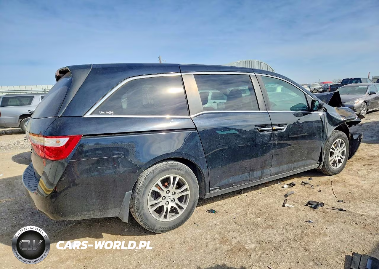 2013 Honda Odyssey Exl VIN:5FNRL5H60DB052885 - 3