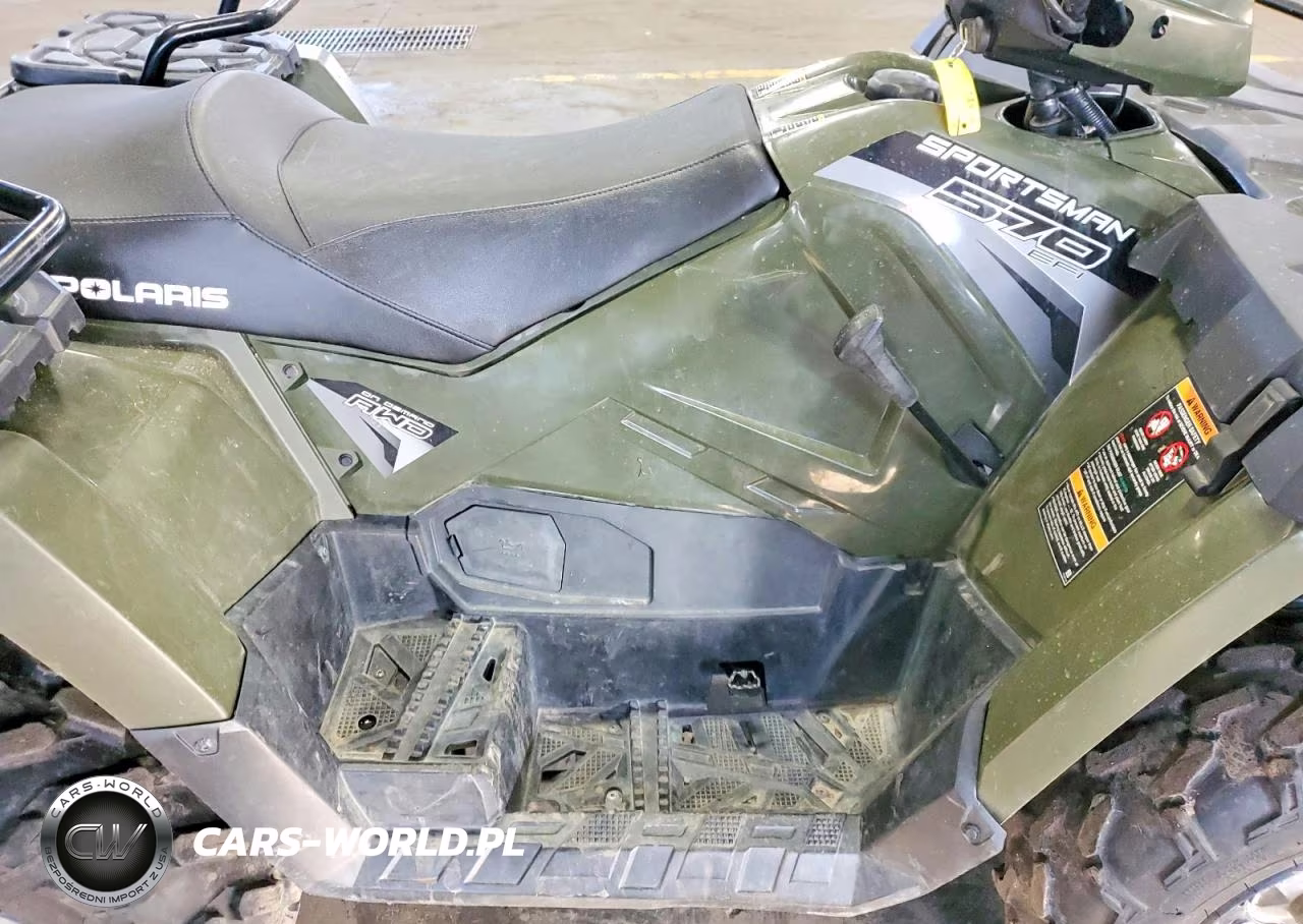 2019 Polaris Sportsman Atv VIN:4XAS6E57XKB315218 - 7