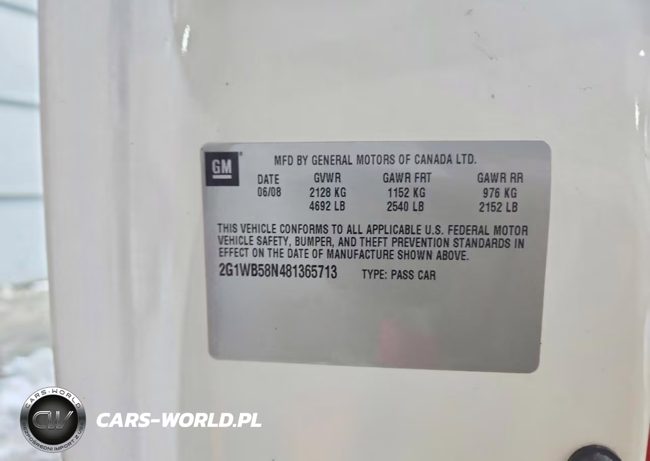 2008 Chevrolet Impala Ls VIN:2G1WB58N481365713 - 12