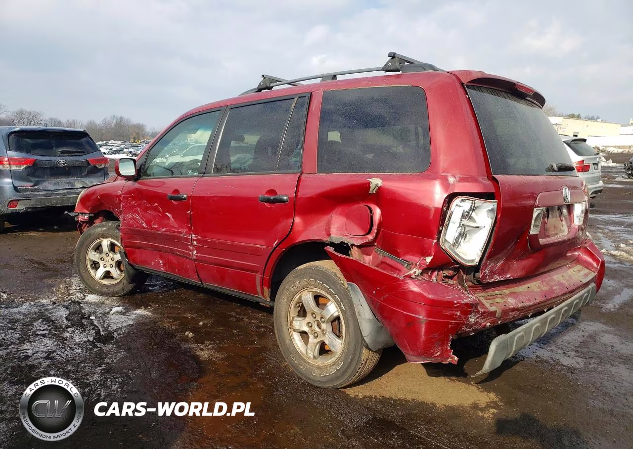 2003 Honda Pilot Ex VIN:2HKYF18463H592056 - 2