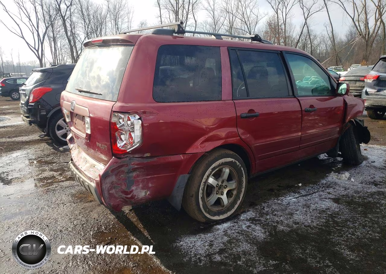 2003 Honda Pilot Ex VIN:2HKYF18463H592056 - 3