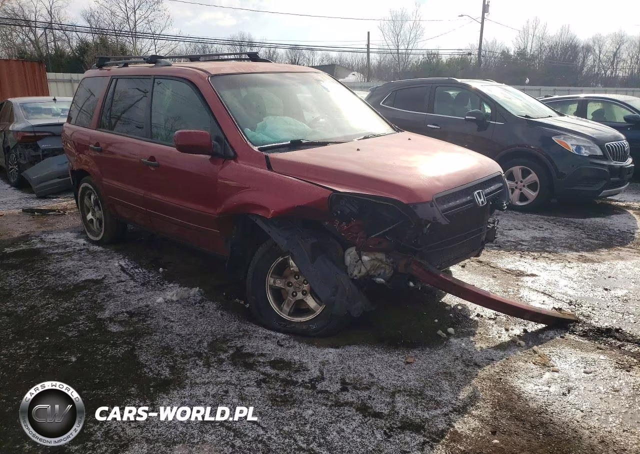 2003 Honda Pilot Ex VIN:2HKYF18463H592056 - 4