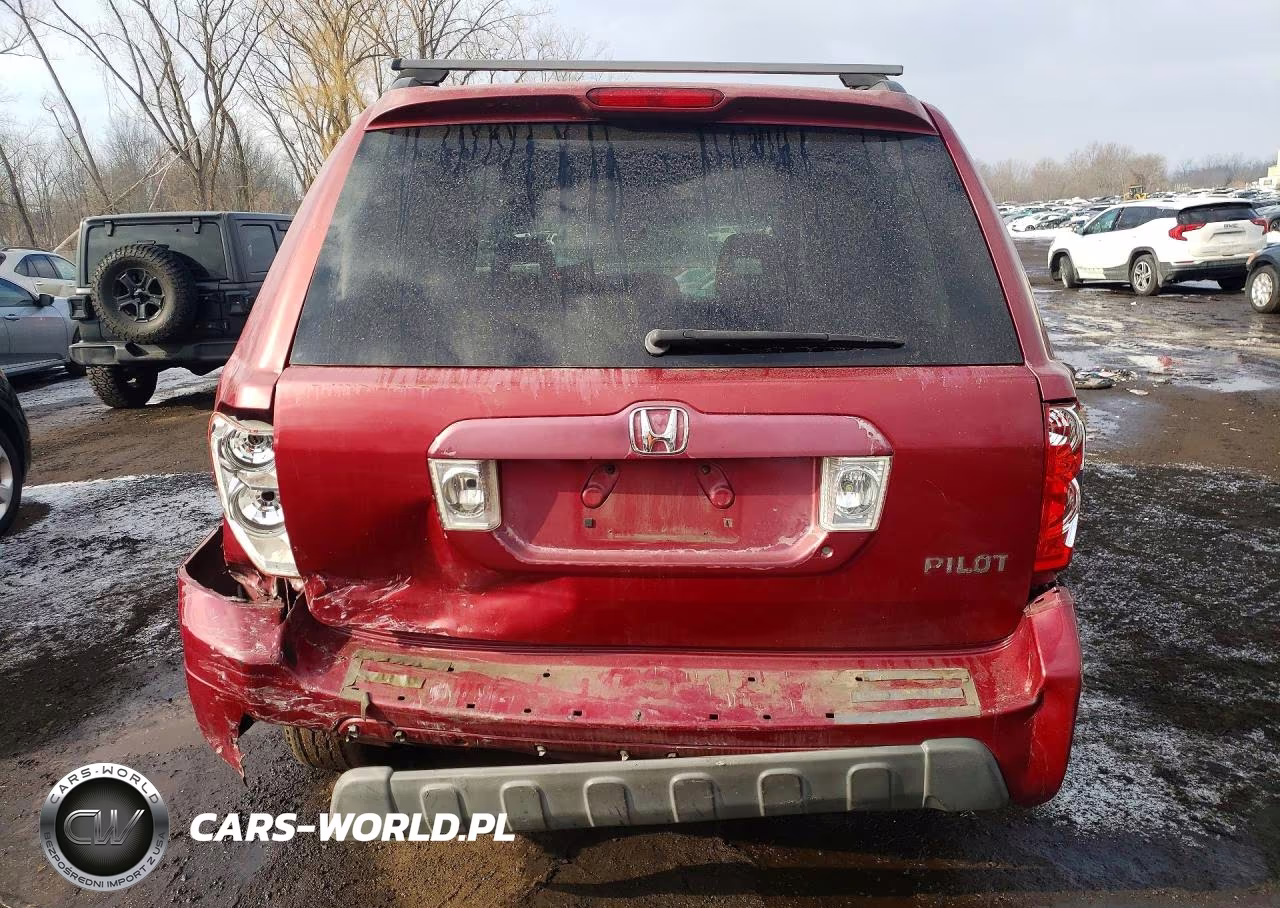 2003 Honda Pilot Ex VIN:2HKYF18463H592056 - 6