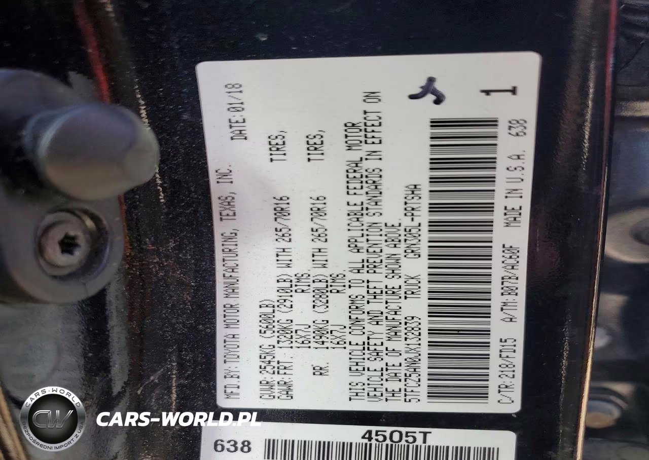 2018 Toyota Tacoma VIN:5TFCZ5AN0JX132839 - 12