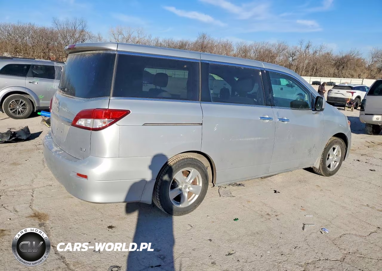2011 Nissan Quest S VIN:JN8AE2KP0B9012423 - 3